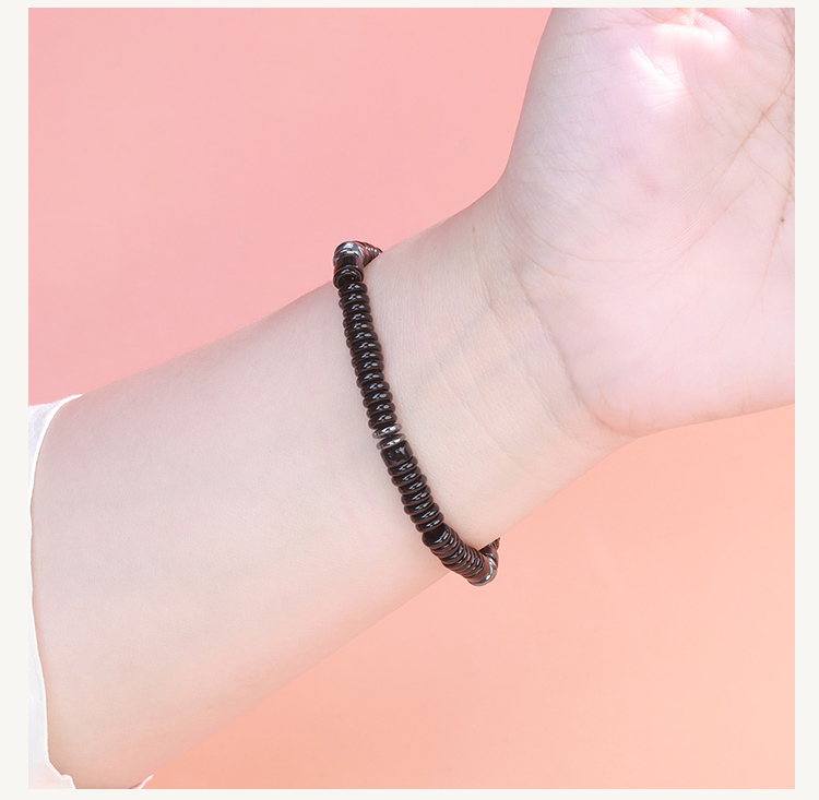Natural Stone Adjustable Bracelet – Cylinder