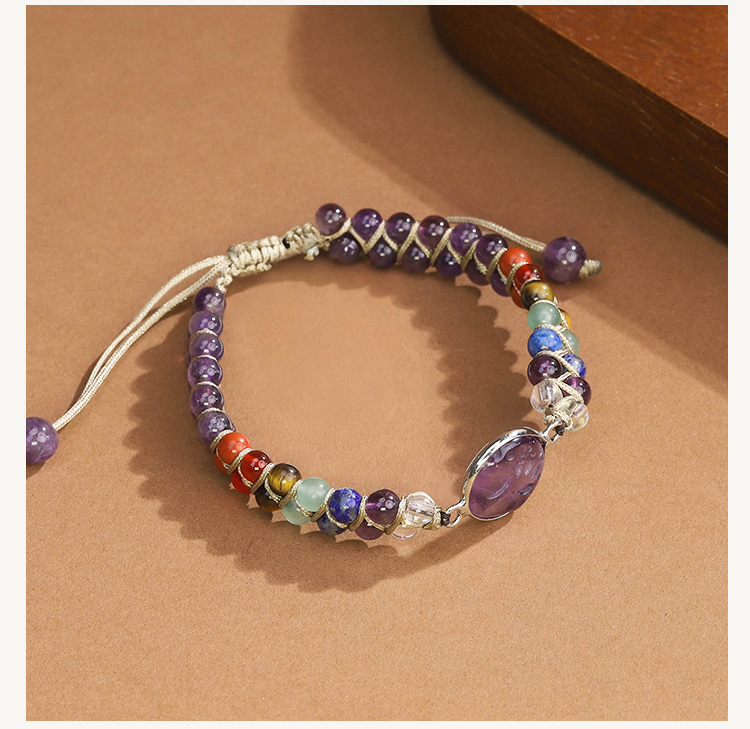 Tree of Life Double-Strand Natural Stone Bracelet – 7 Chakra Gemstone Beads with Adjustable Braided Cord (Aventurine, Rose Quartz, Amethyst, Turquoise, Obsidian, Tiger Eye) Tree of Life Double-Strand Natural Stone Bracelet – 7 Chakra Gemstone Beads with Adjustable Braided Cord (Aventurine, Rose Quartz, Amethyst, Turquoise, Obsidian, Tiger Eye)