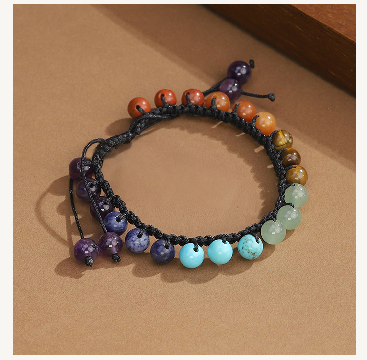 6mm Natural Stone Bead Bracelet – Tiger Eye, Aventurine, Rose Quartz, Multi-Color, Obsidian – Adjustable Cord Jewelry 6mm Natural Stone Bead Bracelet – Tiger Eye, Aventurine, Rose Quartz, Multi-Color, Obsidian – Adjustable Cord Jewelry