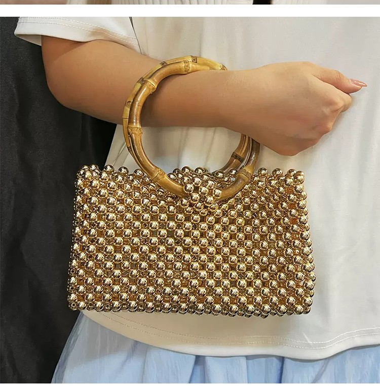 Beaded Top Handle Beaded Top Handle