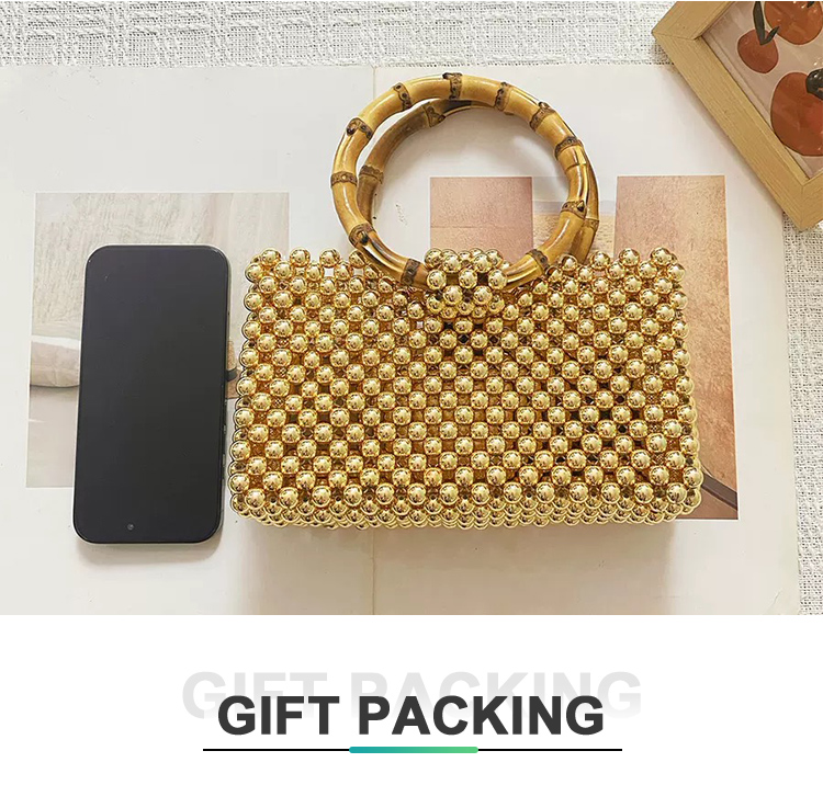 Beaded Top Handle Beaded Top Handle