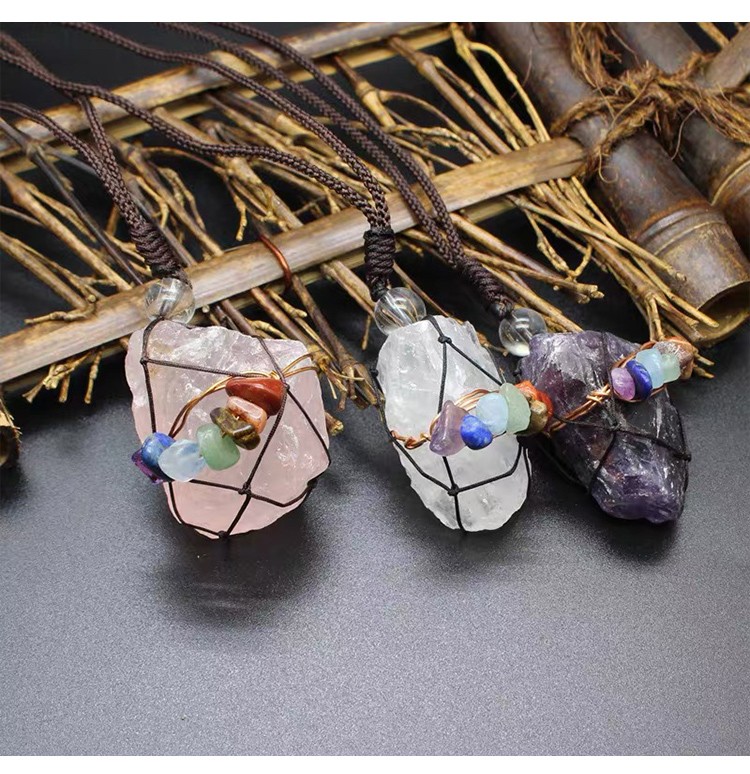 Rose Quartz, Amethyst