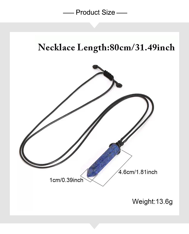 Natural Hexagonal Gemstone Necklace Set – Green Aventurine, Tiger Eye, Obsidian