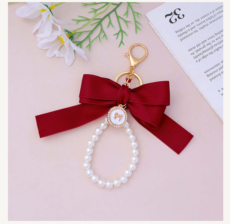 Custom Ribbon Bow Phone Charm