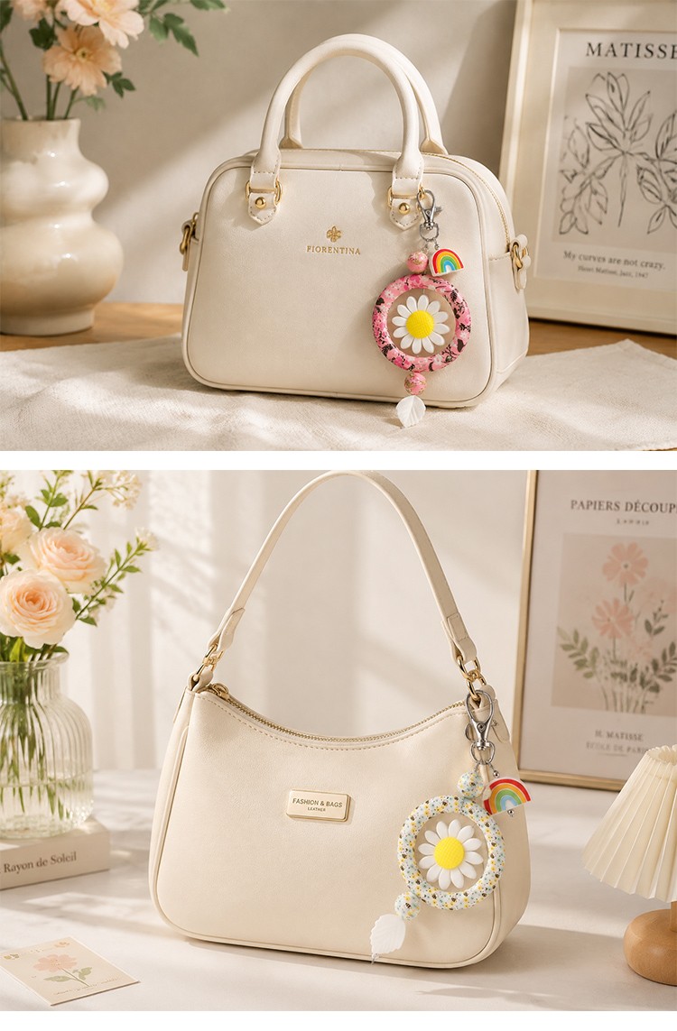 Wholesale Silicone Floral Bag Charms for Handbags