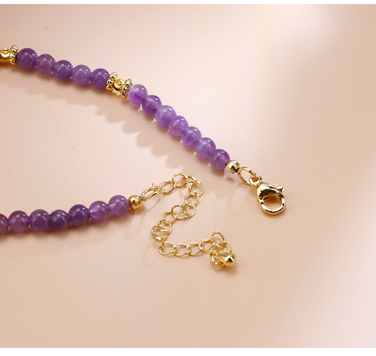 Natural Stone Star Cross Beaded Bracelet Natural Stone Star Cross Beaded Bracelet