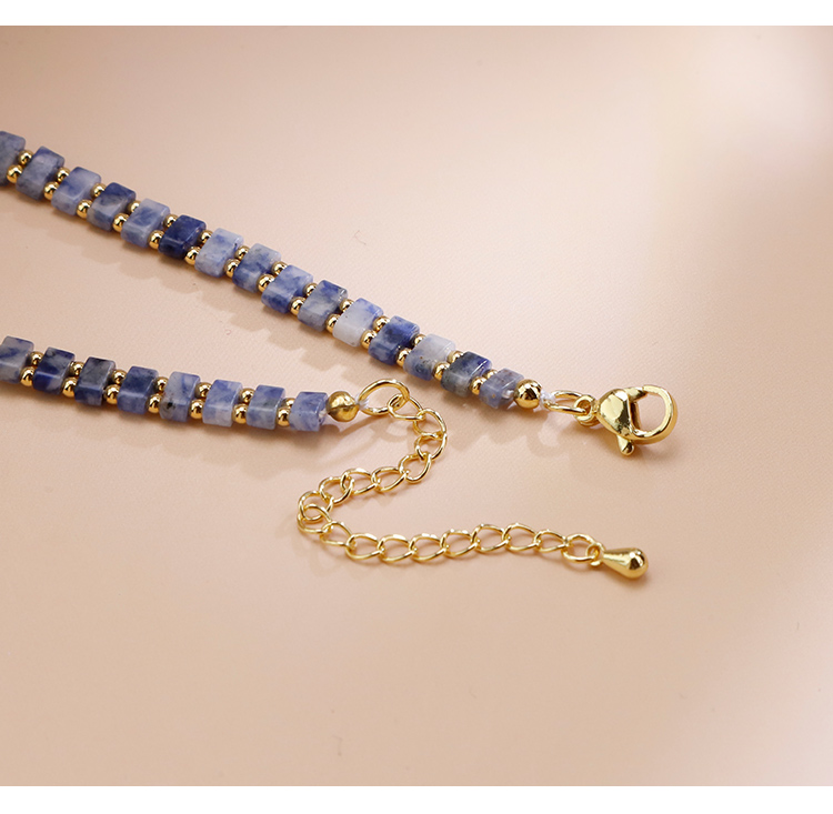 Natural Stone Minimalist Beaded Bracelet Natural Stone Minimalist Beaded Bracelet