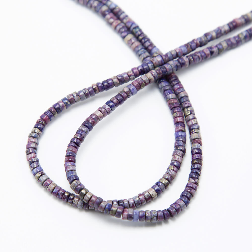 wholesale 2x4mm Pyrite Disc Beads made in china