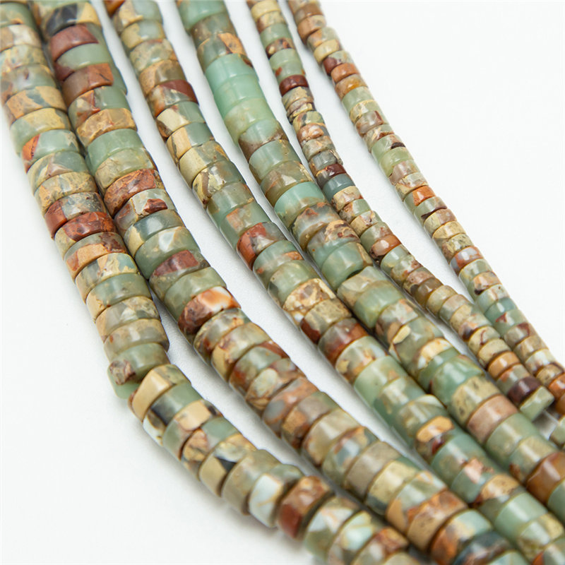 wholesale 3x8mm Imperial Jasper Beads made in china