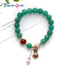 Hot Sale Natural Green Aventurine Gemstone Jewelry Handmade Custom Bracelet for Women