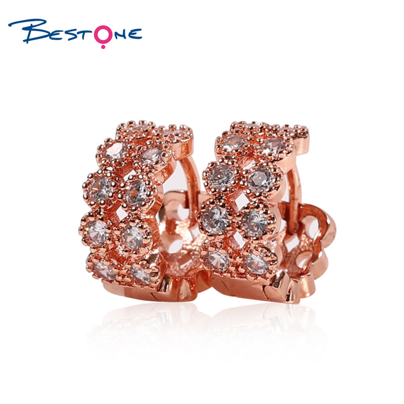 Bestone Jewelry Hoop Earrings Women Nickel Free Hook Earring