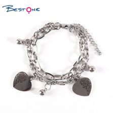 High Quality 304 Stainless Steel Chain HipHop Life Tree Charms Bracelet High Quality 304 Stainless Steel Chain HipHop Life Tree Charms Bracelet