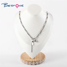 Manufacture 304 Stainless Steel Chain Letter Charms Necklace Manufacture 304 Stainless Steel Chain Letter Charms Necklace