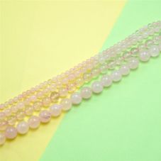 4mm 6mm 8mm 10mm Rose Quartz Gemstone Loose Round Beads made in china