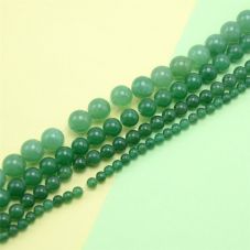 4mm 6mm 8mm 10mm Natural Green Aventurine Round Beads made in china