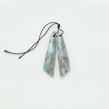 Hot Sell Amazonite Gem Pendant for Women Accessories DIY Jewelry Gemstone Necklace Making