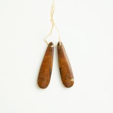 Red Howlite Gem Pendant for DIY Jewelry Gemstone Necklace Making