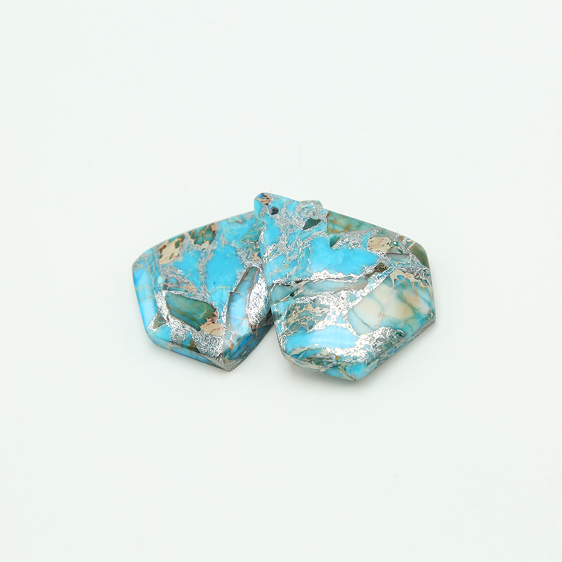 Imperial Jasper  Impression Jasper Gem Pendant for DIY Jewelry Gemstone Necklace Making