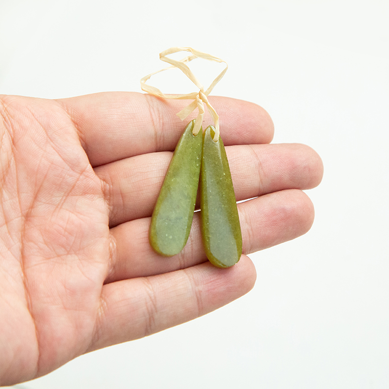 New Korean Jade Gem Pendant for DIY Jewelry Gemstone Necklace Making