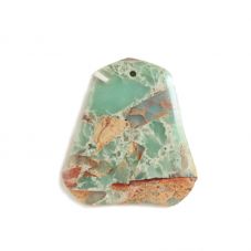 New Snakeskin Jasper Gem Pendant for DIY Jewelry Gemstone Necklace Making