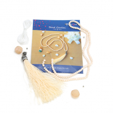 Tassel Necklace DIY Jewelry Loose Beads KIT Glass Bead Necklace Rhinestone Beads Tassel Necklace DIY Jewelry Loose Beads KIT Glass Bead Necklace Rhinestone Beads