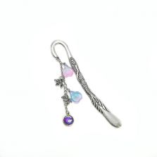 Mermaid Bookmark Vintage DIY Bookmark Designed with Alloy Charm and Glass Beads Mermaid Bookmark Vintage DIY Bookmark Designed with Alloy Charm and Glass Beads