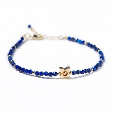 Bestone  3mm Lapis Bracelet