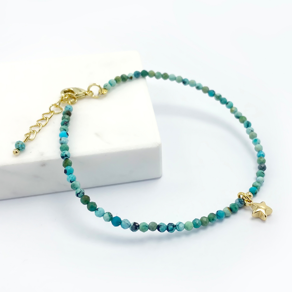 Bestone 2.5mm Turquoise Bracelet