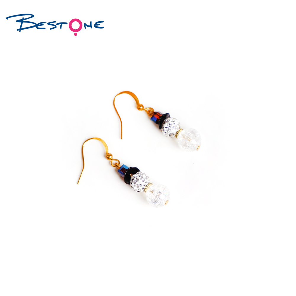 ​Christmas Acrylic snow man Earrings