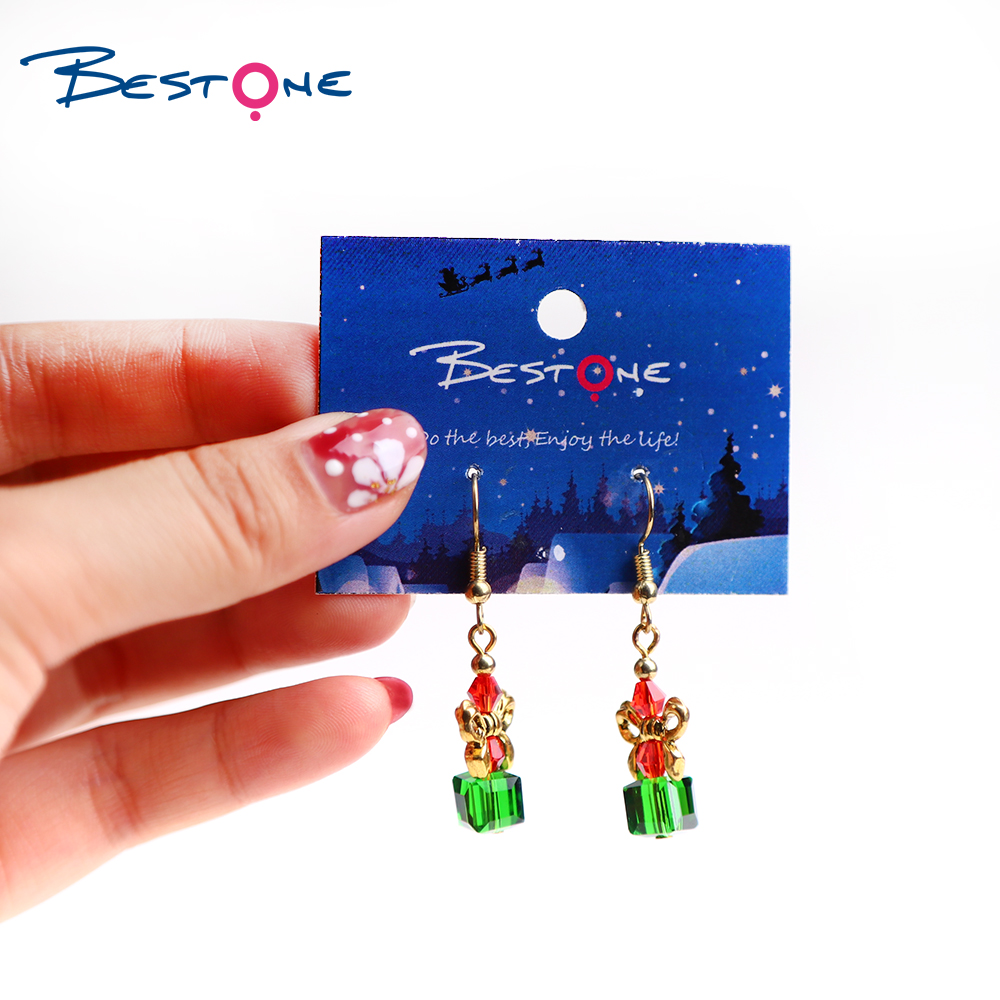 Christmas Acrylic jingle bell Earrings
