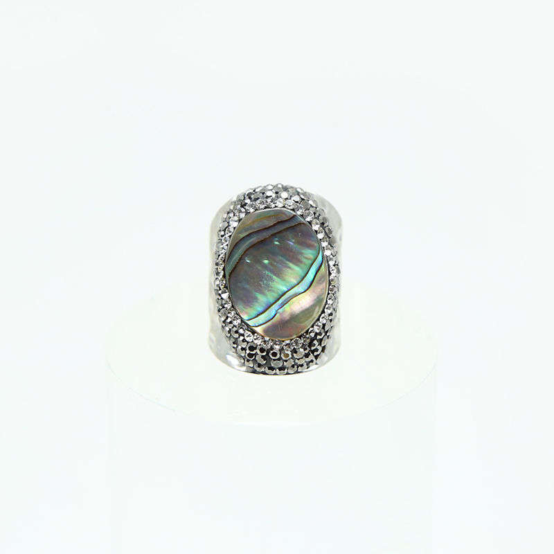 Abalone Shell Ring