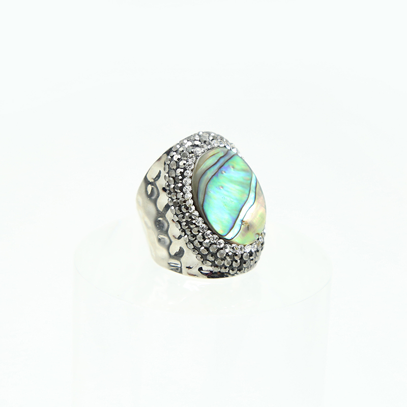 Abalone Shell Ring