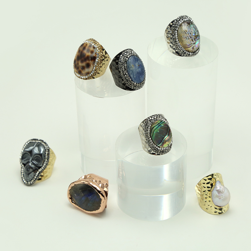 Abalone Shell Ring