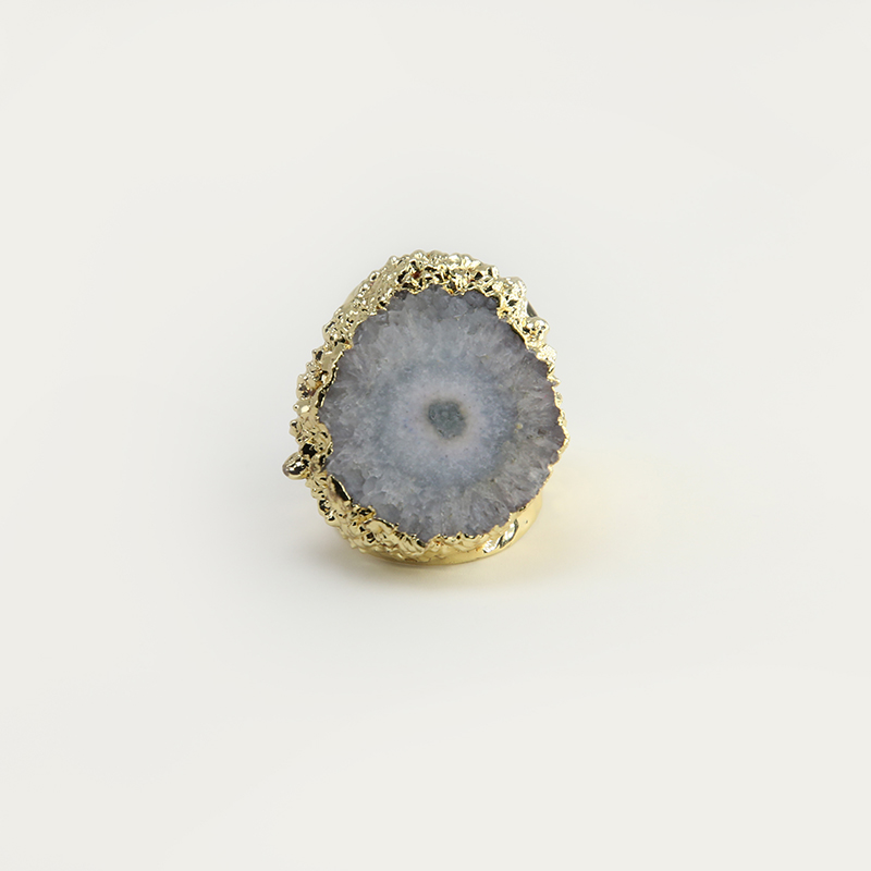 Natural Druzy Ring