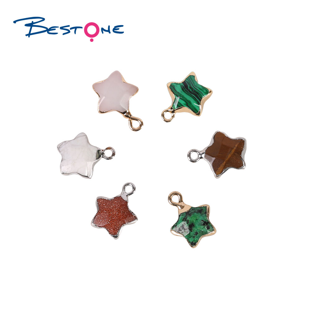 Star Shape Pendant Charm for Bracelet