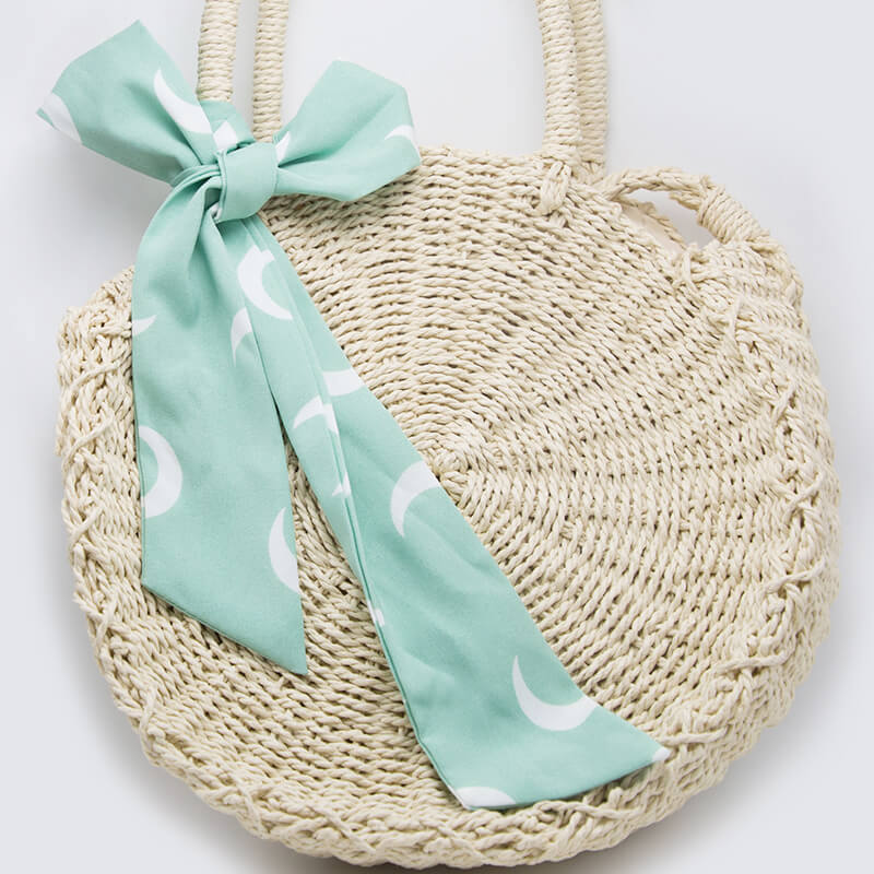 Sweet Necktie Mint Scarf Necklace