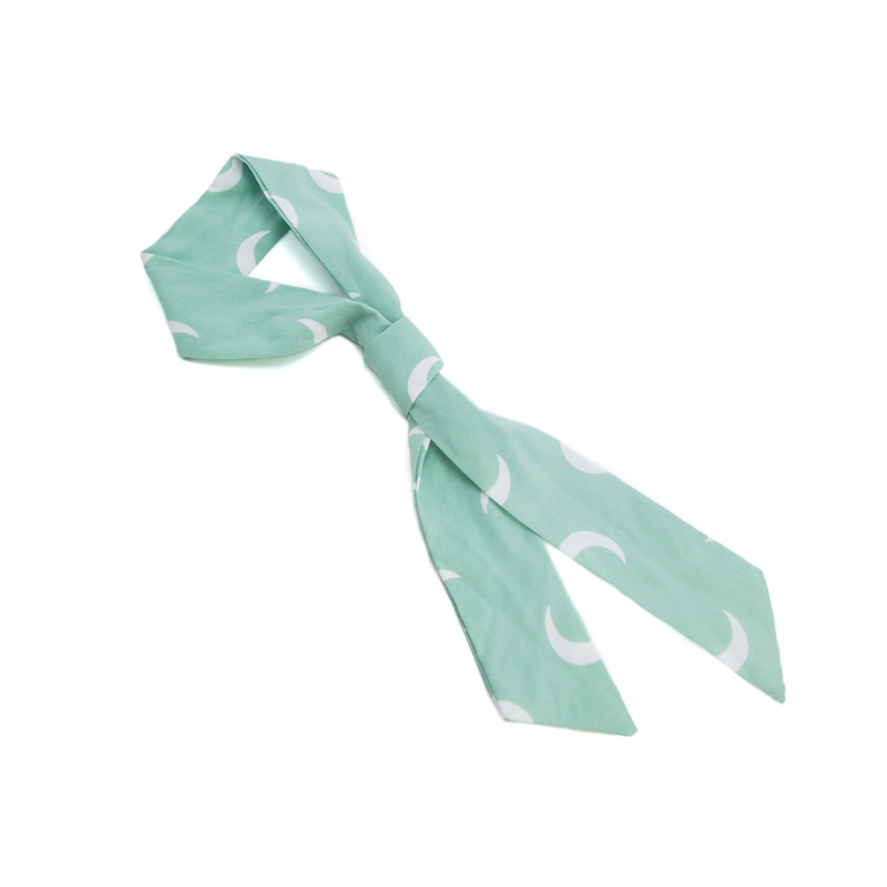 Sweet Necktie Mint Scarf Necklace