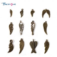 Metal Angel Wing Charm