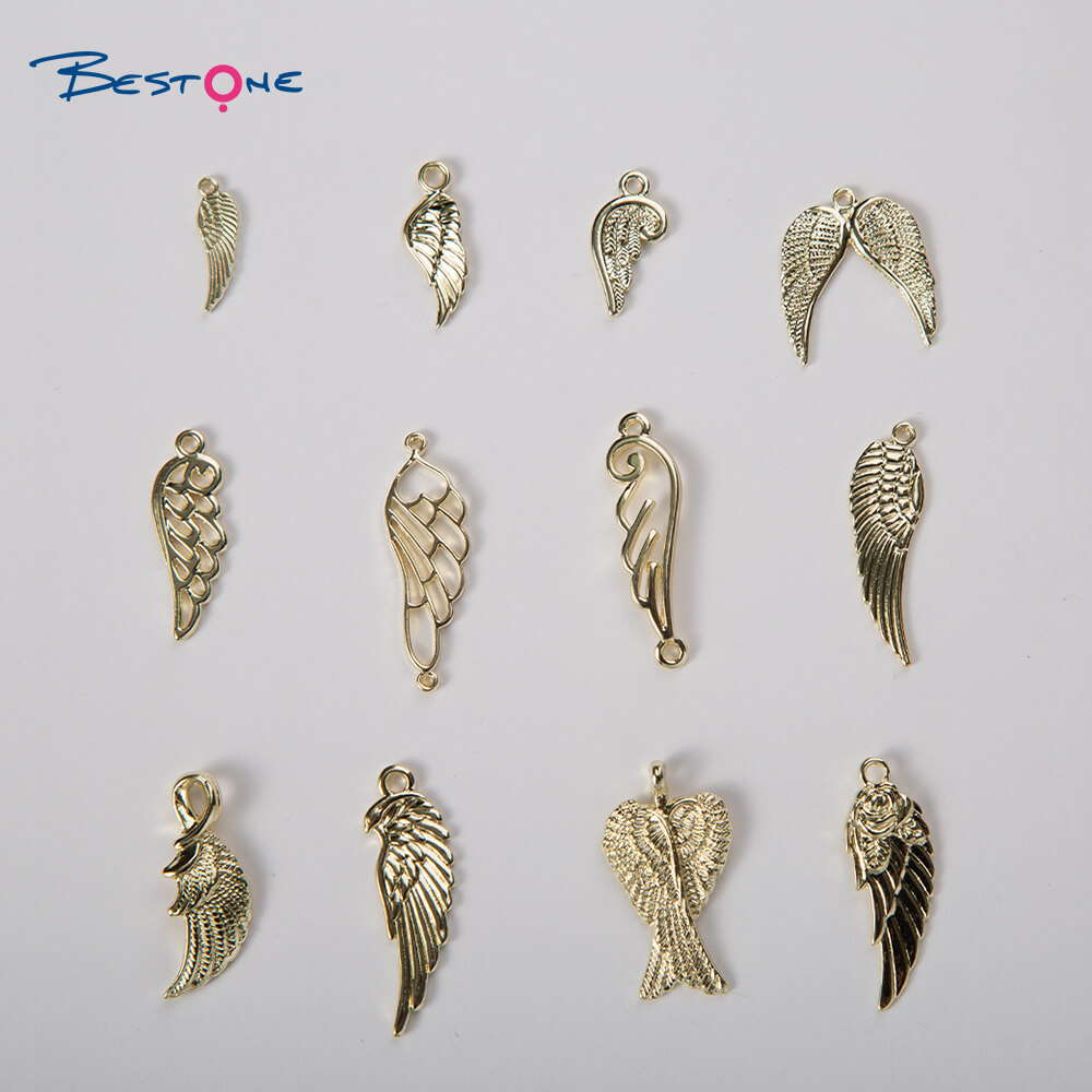 Metal Angel Wing Charm