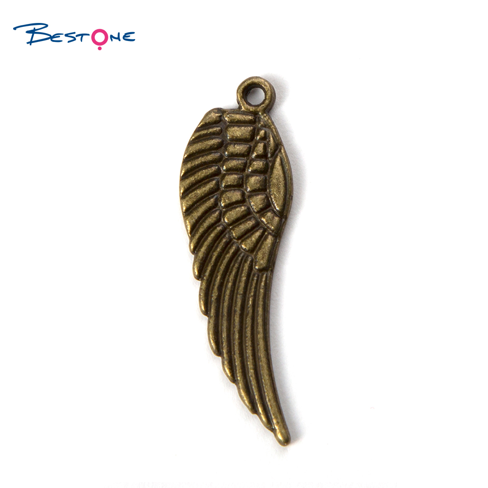 Metal Angel Wing Charm