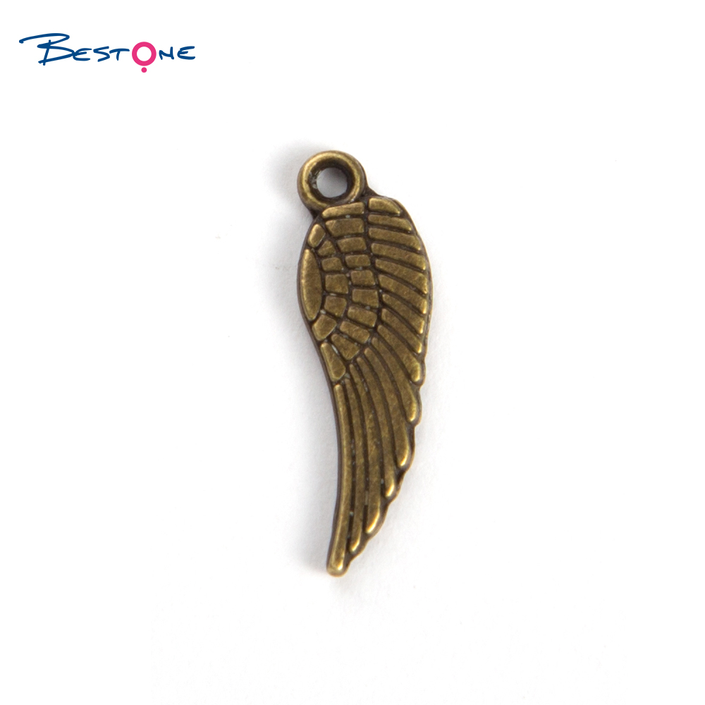 Metal Angel Wing Charm