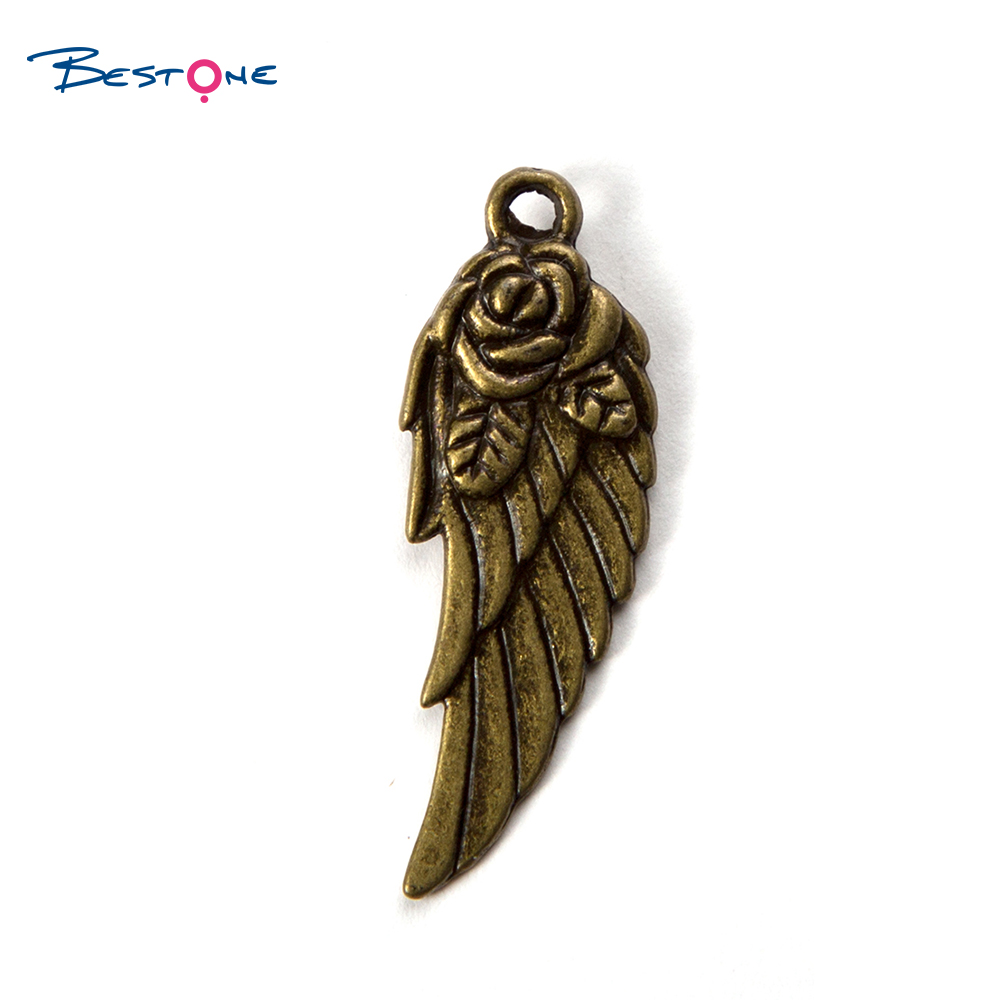 Metal Angel Wing Charm