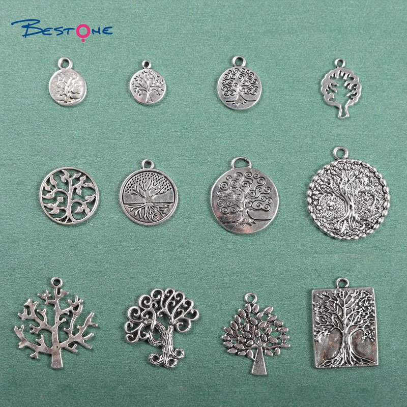 Metal Life Tree Charm