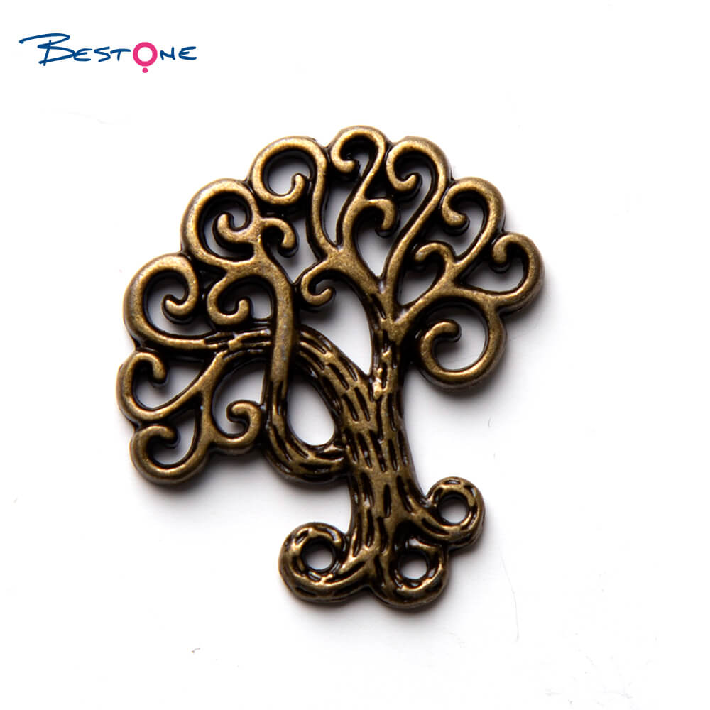 Metal Life Tree Charm