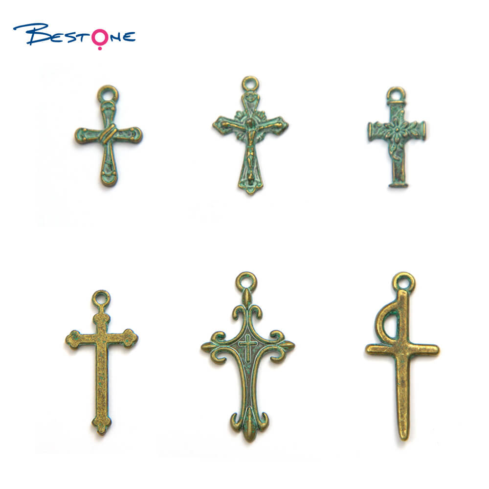 Metal Cross Charm