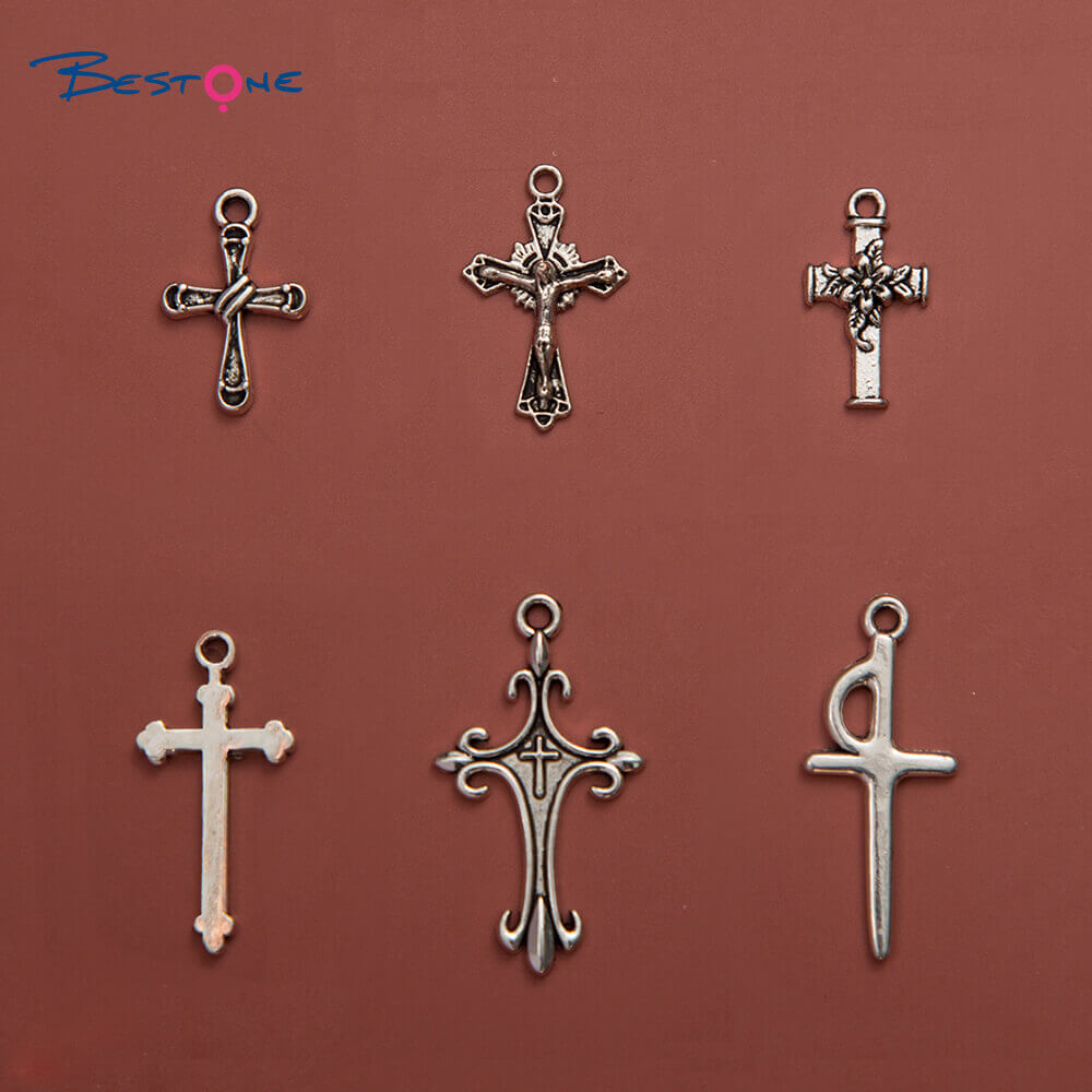 Metal Cross Charm