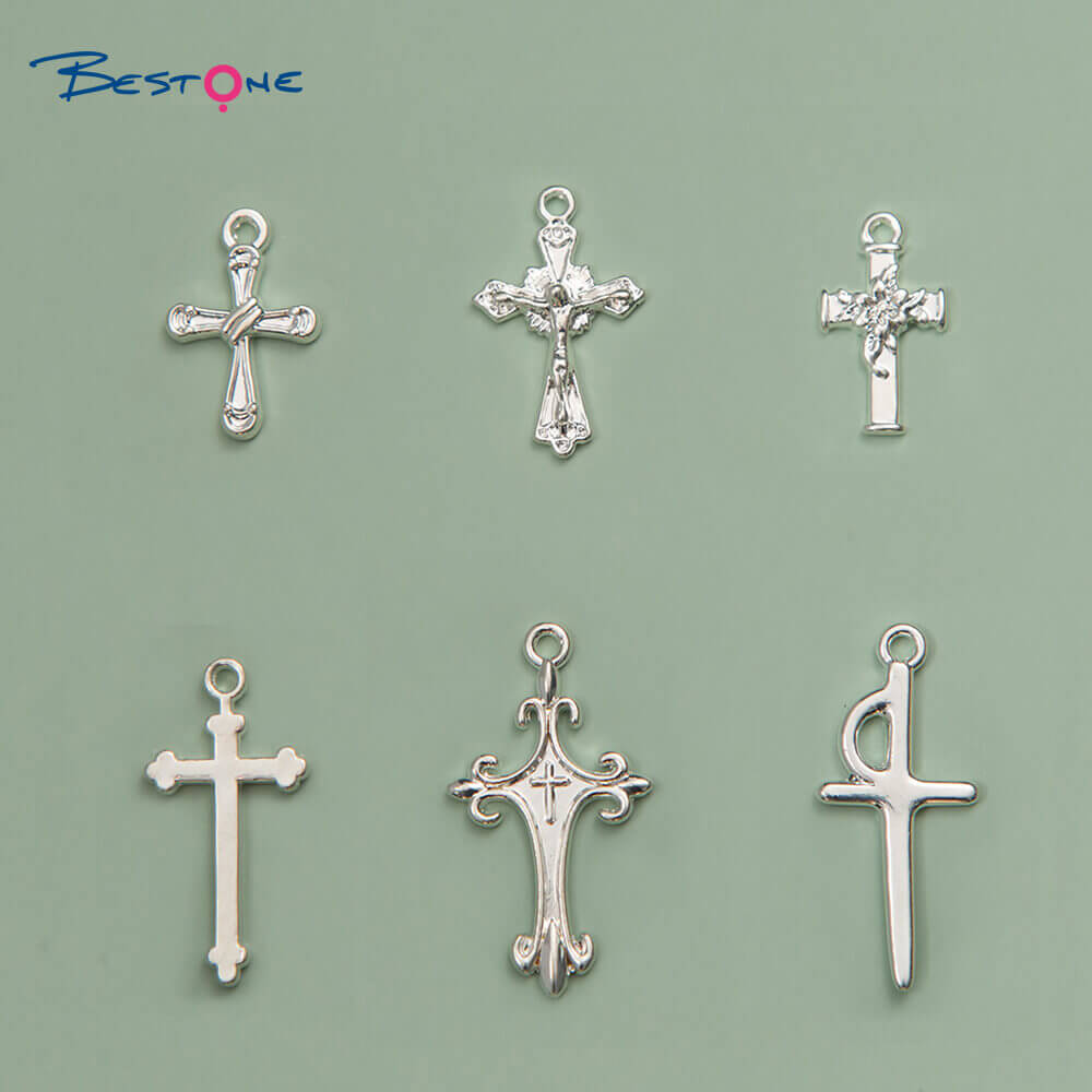 Metal Cross Charm