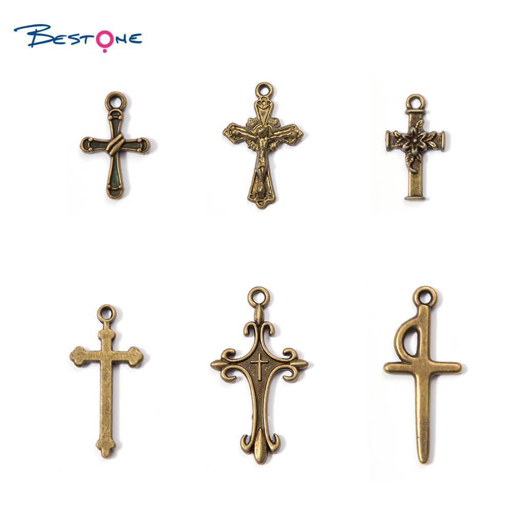 Metal Cross Charm