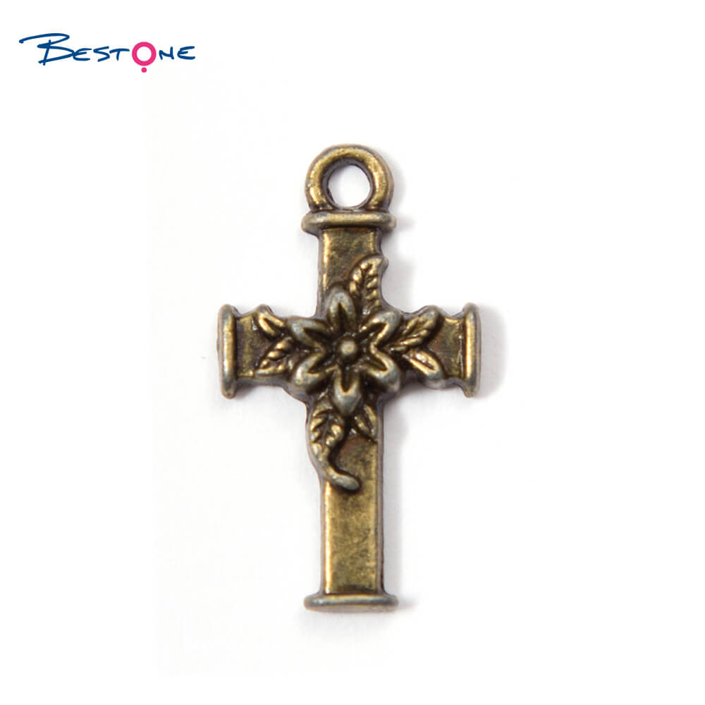 Metal Cross Charm