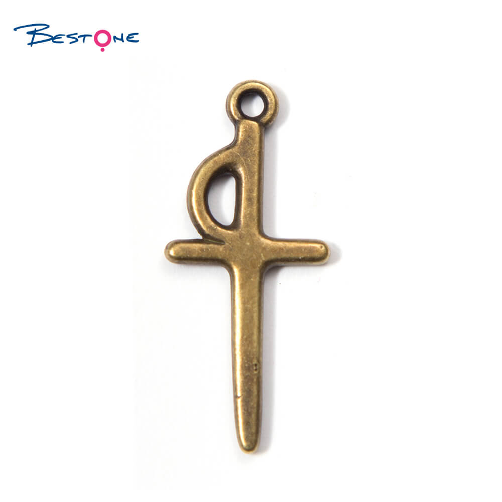 Metal Cross Charm